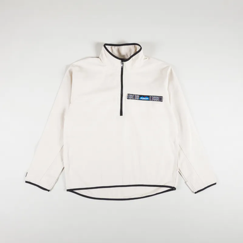 Kavu Half Zip Throwshirt Birchwood