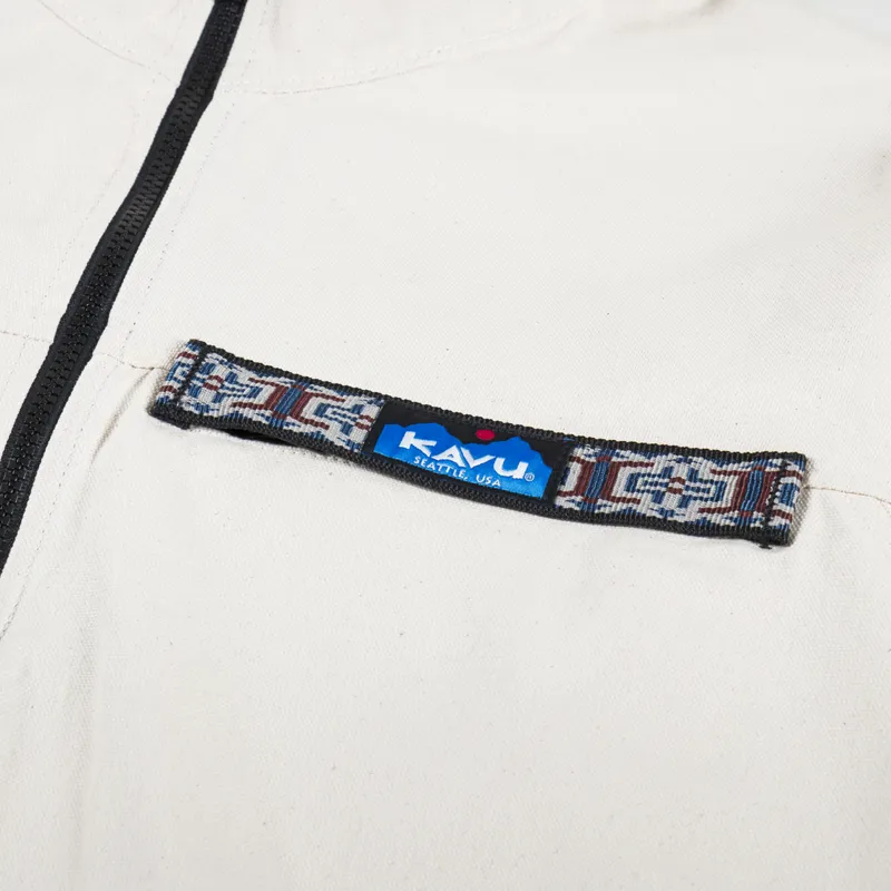 Kavu Half Zip Throwshirt Birchwood-4