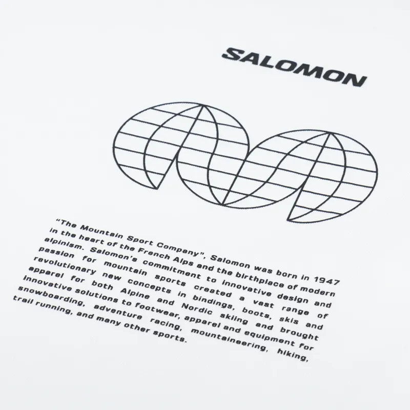 Salomon Globe T Shirt White-4