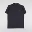 Fred Perry Plain Shirt Anchor Grey Dark Caramel