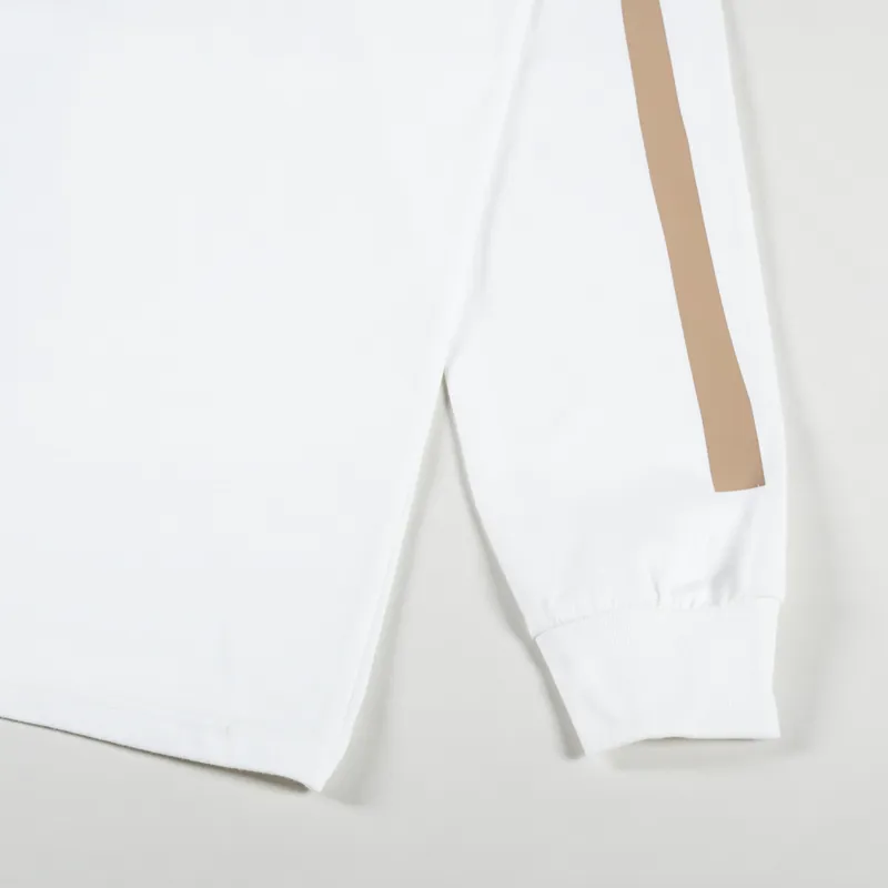 Midnight Goya Man Long Sleeve T Shirt White-6