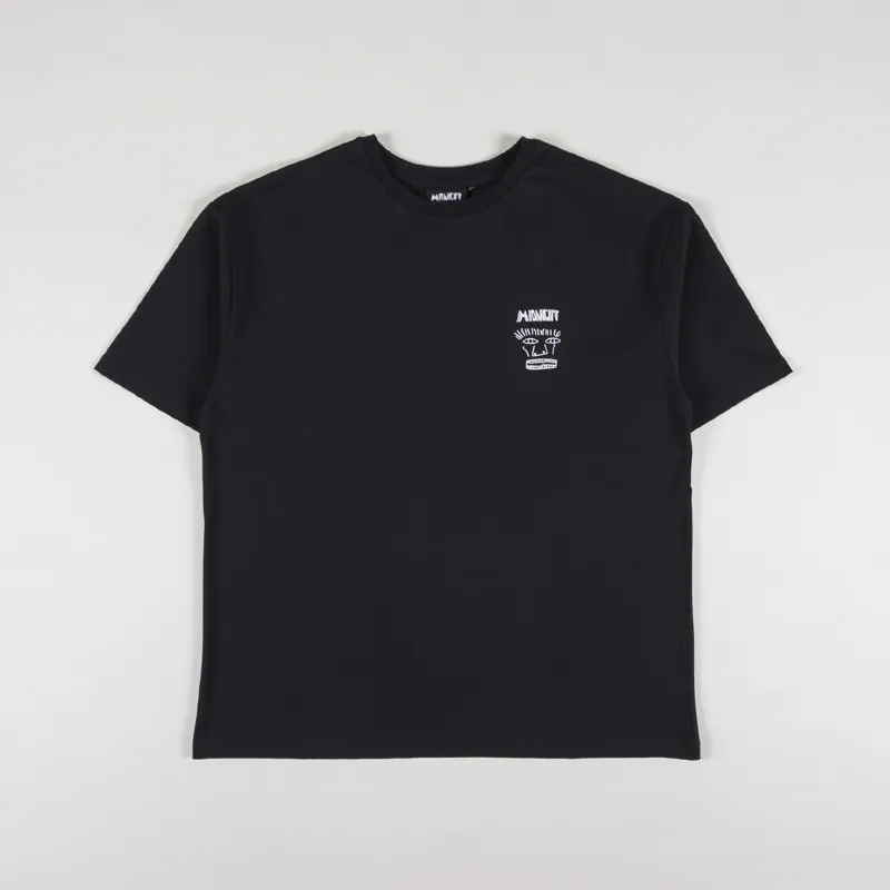 Midnight Logo T Shirt Black-1