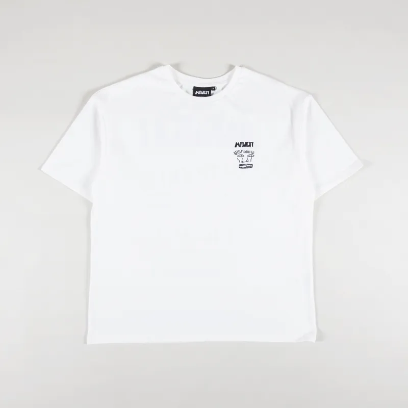 Midnight Logo T Shirt White-1