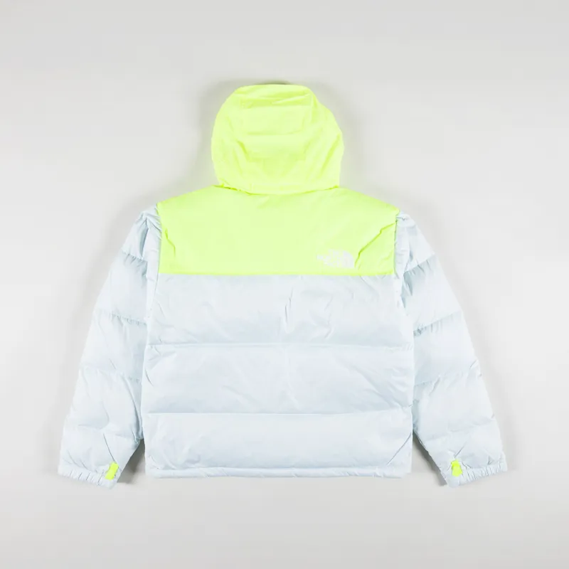 The North Face 1996 Retro Nuptse Insulated Down Jacket Sky Blue LED Yellow-4