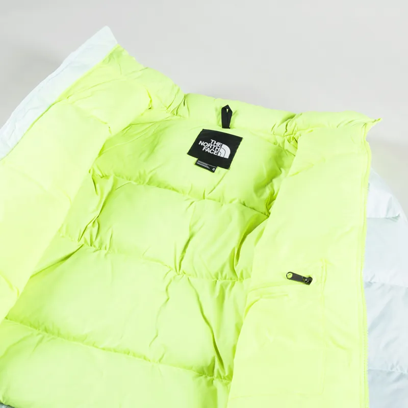 The North Face 1996 Retro Nuptse Insulated Down Jacket Sky Blue LED Yellow-6