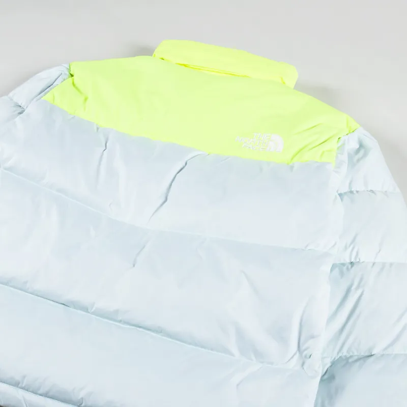 The North Face 1996 Retro Nuptse Insulated Down Jacket Sky Blue LED Yellow-7