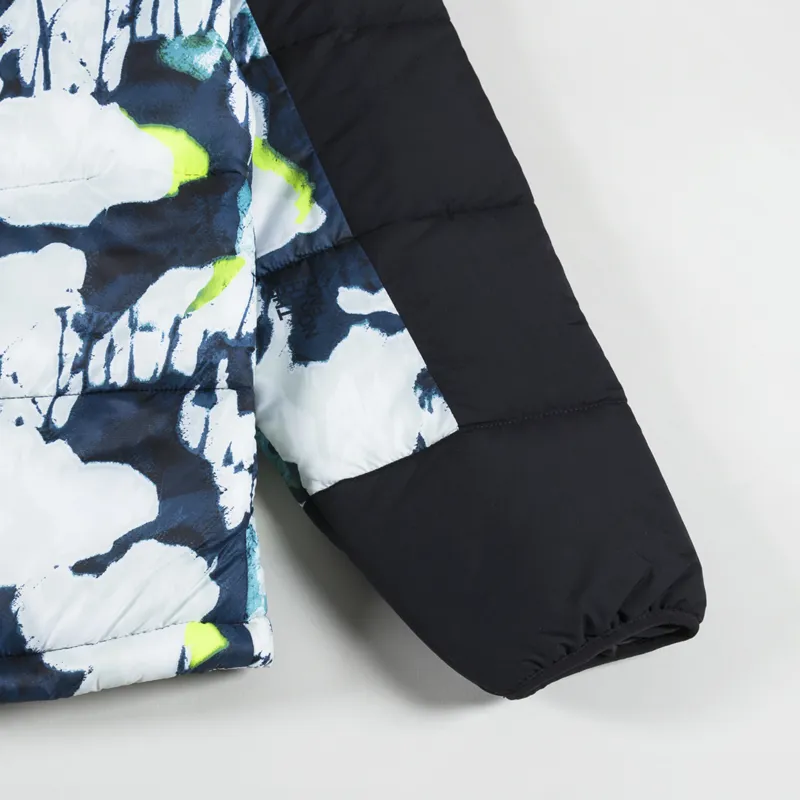  The North Face Himalayan Insulated Jacket Summit Navy Floral Print-7