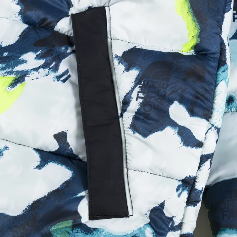  The North Face Himalayan Insulated Jacket Summit Navy Floral Print-9