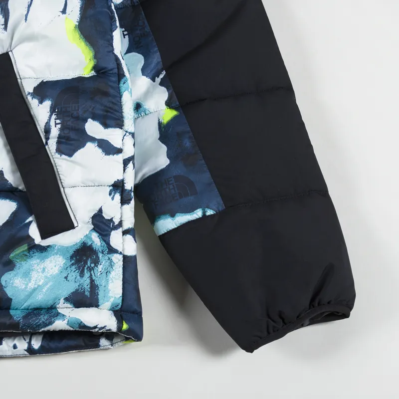  The North Face Himalayan Insulated Jacket Summit Navy Floral Print-8