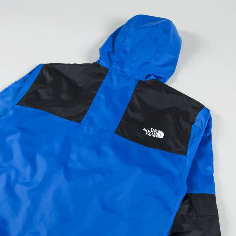 The North Face Seasonal Mountain Windbreaker Jacket Super Sonic Blue-5