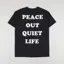 The Quiet Life Peace Out T Shirt Black