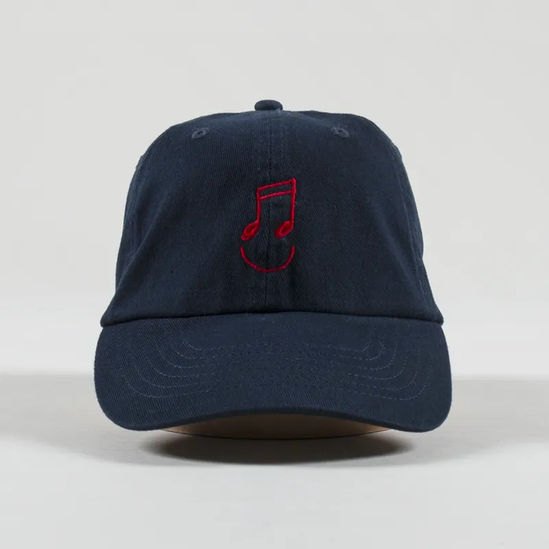 The Quiet Life Music Man Dad Hat Navy-1