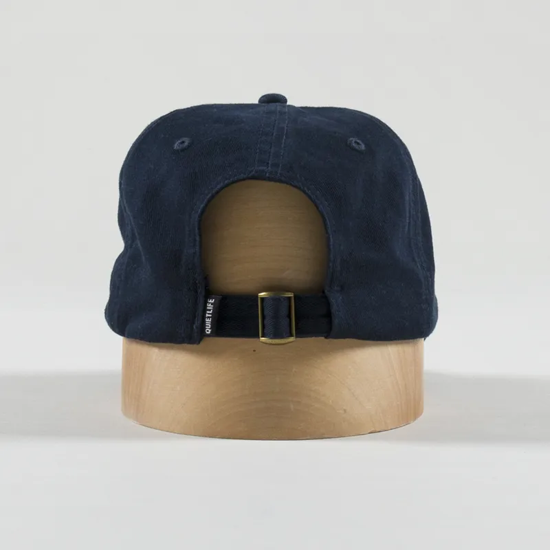 The Quiet Life Music Man Dad Hat Navy-3