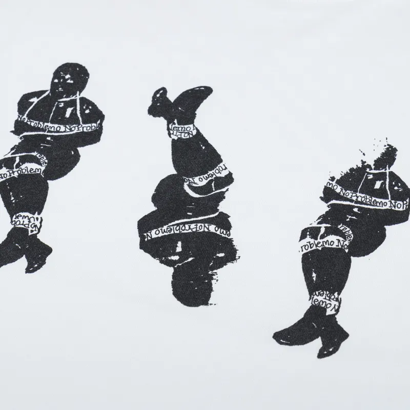 Aries Bondage T Shirt White-2