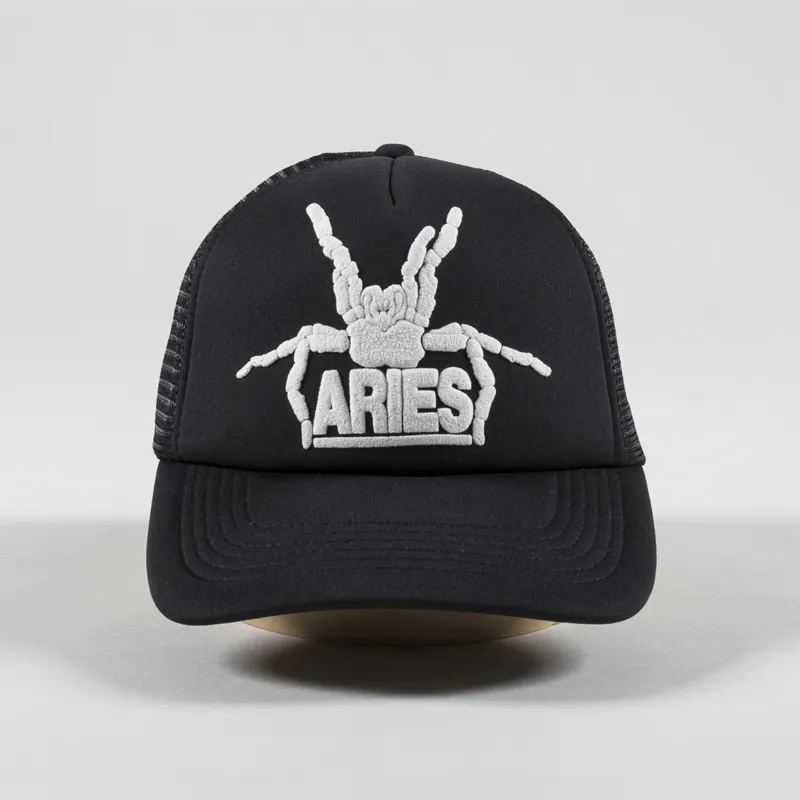 Aries Spider Trucker Cap Black-1