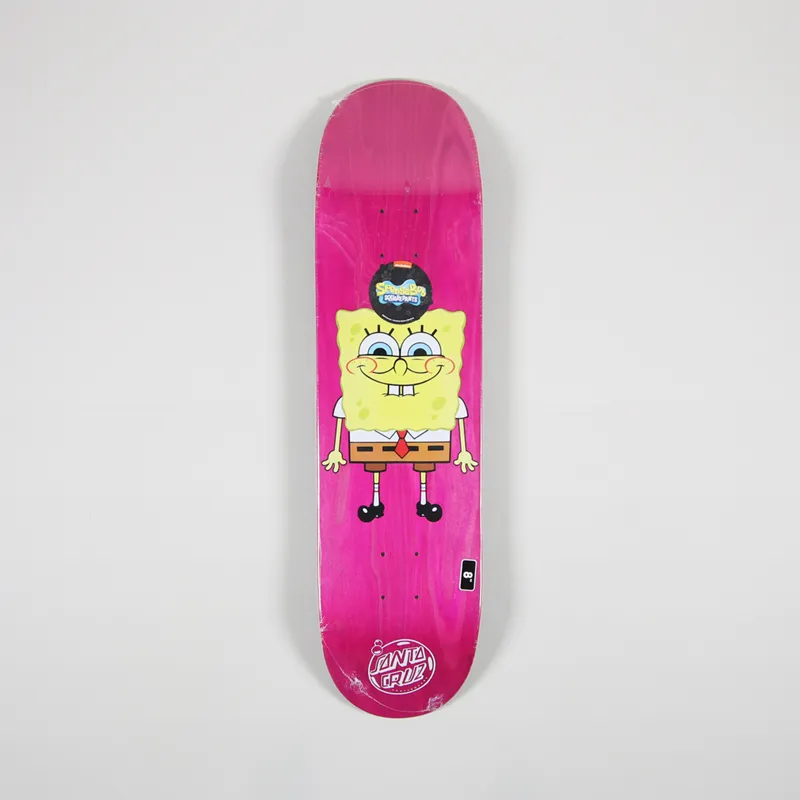 Santa Cruz x SpongeBob Square Pants Skateboard Deck 8 Inch
