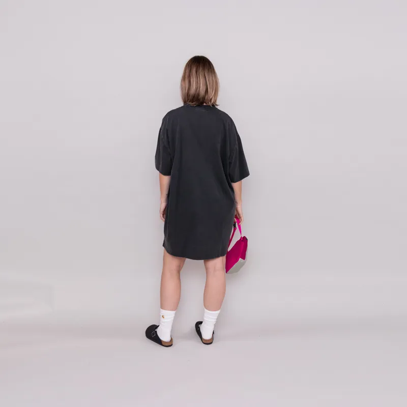 Carhartt WIP Womens Nelson Grand T Shirt Black Garment Dyed-2