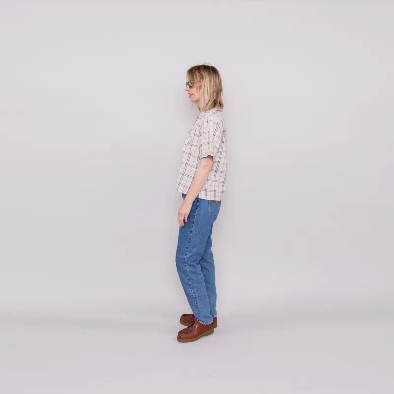 Nudie Jeans Womens Breezy Britt Simply Blue-2