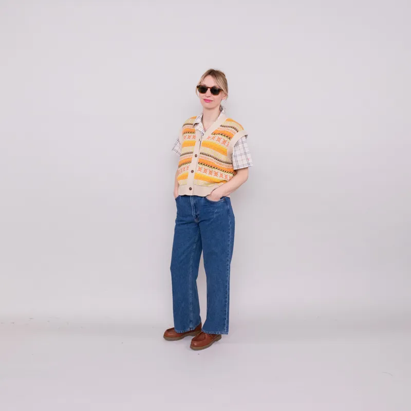 Nudie Jeans Womens Clean Eileen 90s Stone-1