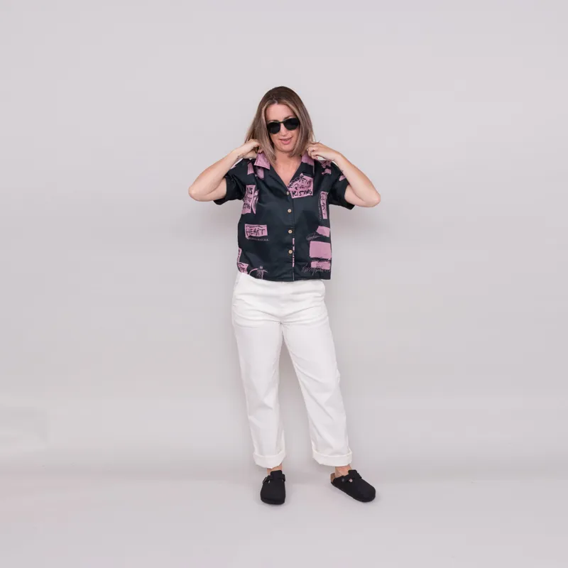 Deus Ex Machina Womens Freq Flag Shirt Zephyr Multi-1