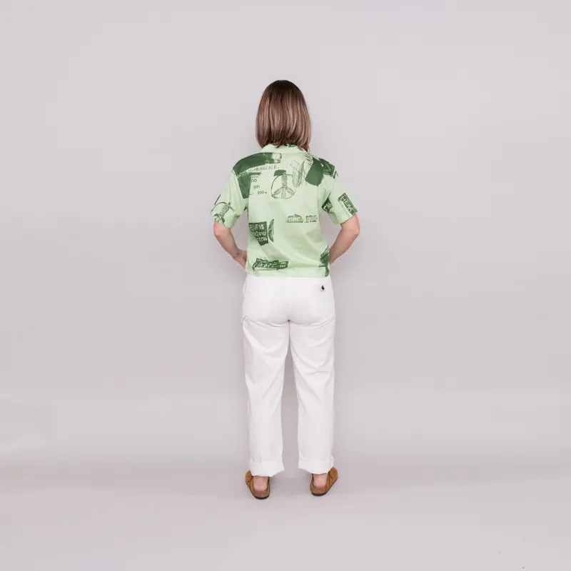 Deus Ex Machina Womens Freq Flag Shirt Sunny Multi-2