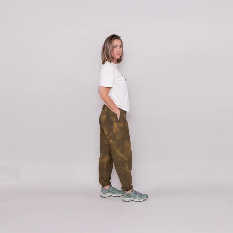WAWWA Womens Cargo Pants Sky Camo Khaki-3