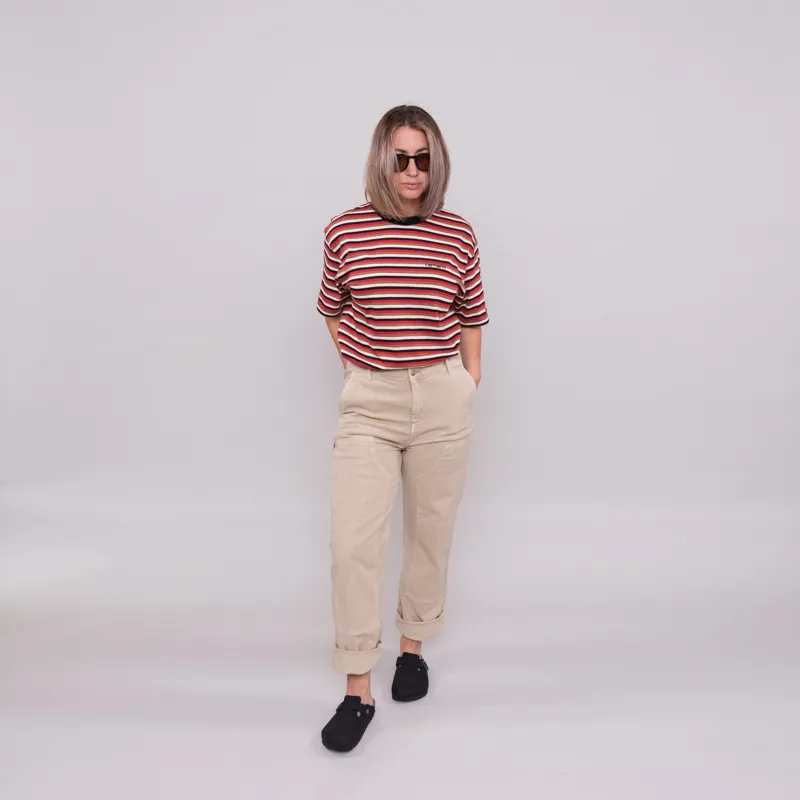 Carhartt WIP Womens Alice T Shirt Stripe Arcade-1