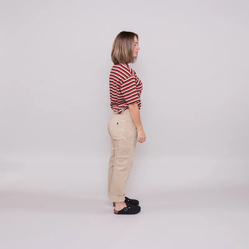 Carhartt WIP Womens Pierce Double Knee Pant Dusty H Brown-2