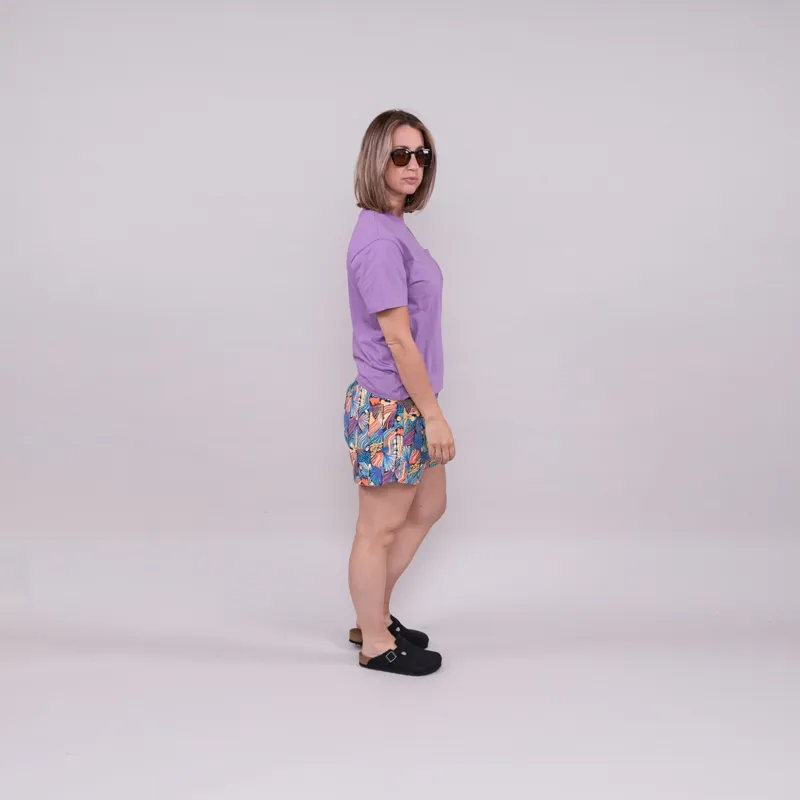 Patagonia Womens Baggies Shorts Joy Pitch Blue-2