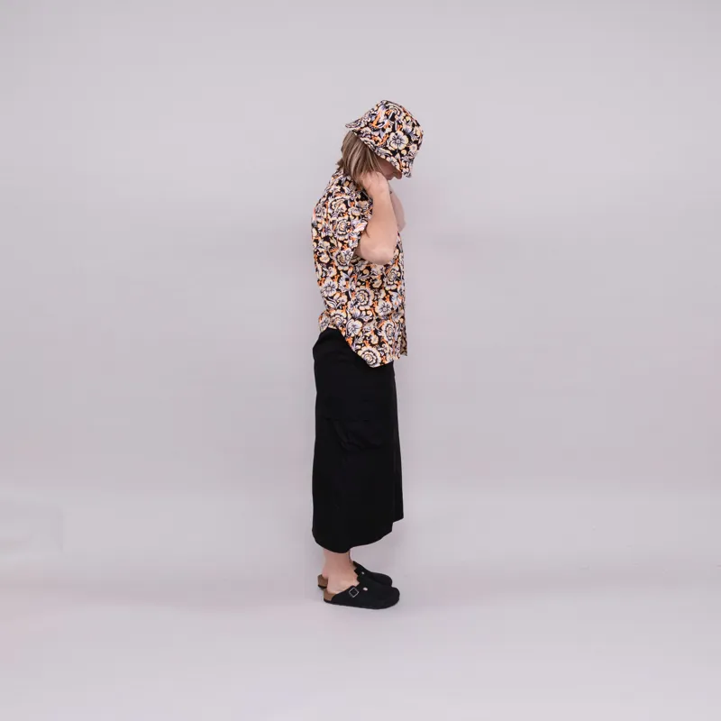 WAWWA Womens Cargo Skirt Black-2