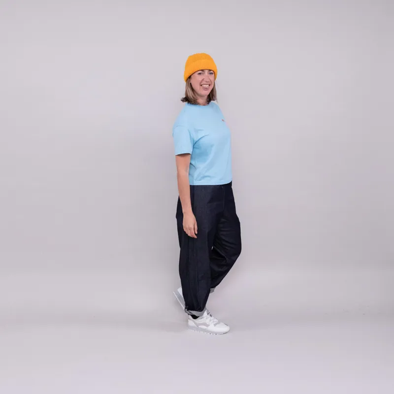 Dickies Womens Oakport Boxy T Shirt Sky Blue-1