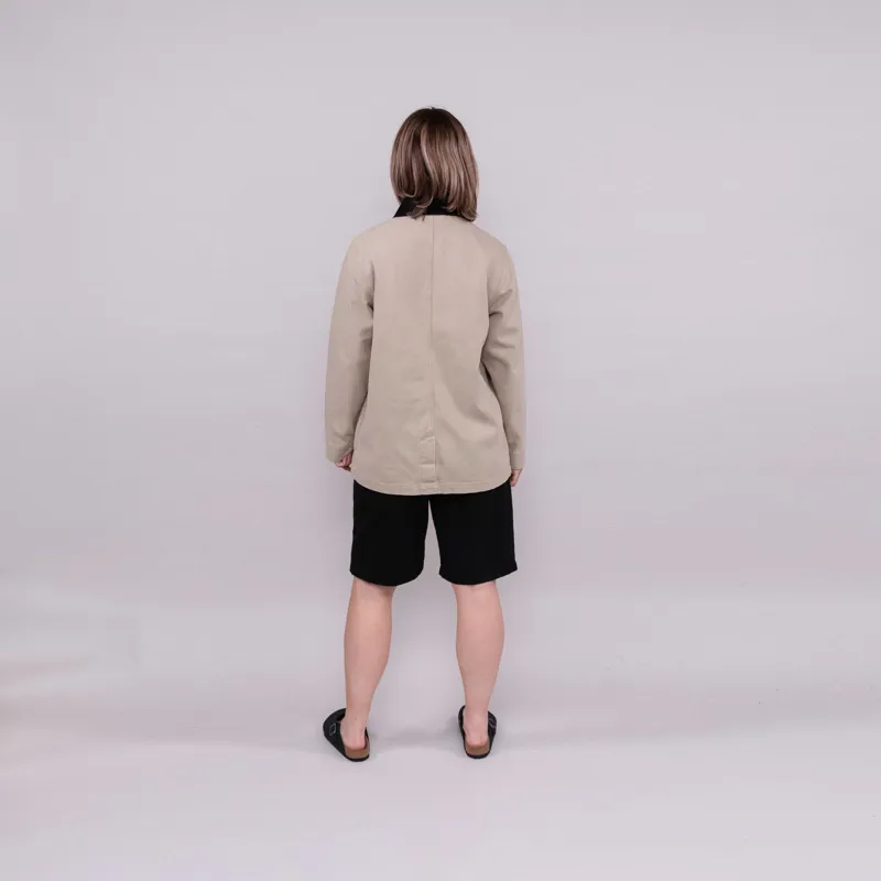 Dickies Womens Duck Canvas Chore Coat Stone Washed Desert Sand-2