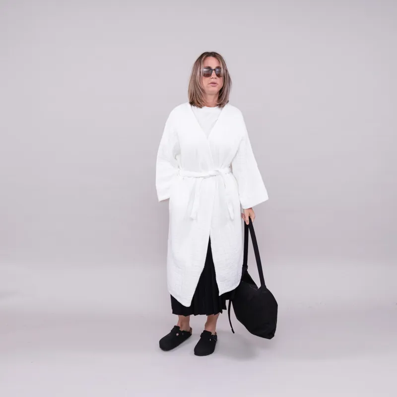 Beaumont Organic Womens Adeline Quilted Jacket White-1