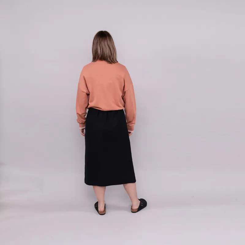 Fred Perry Womens Tipped Sweatshirt Light Rust-2