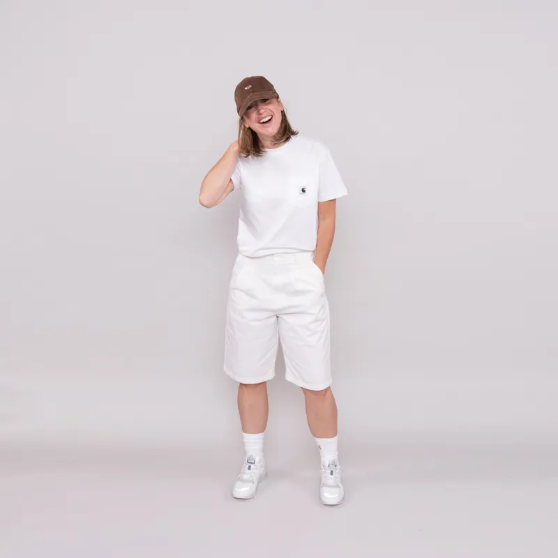 Carhartt WIP Womens Tristin Short Wax Rinsed-1