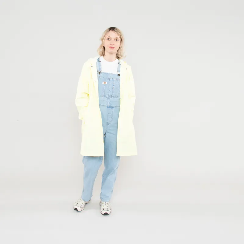 Rains Womens A-line Jacket Straw-1