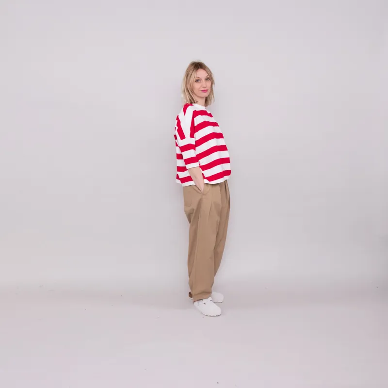 L.F.Markey Womens Winston Tee Red-2