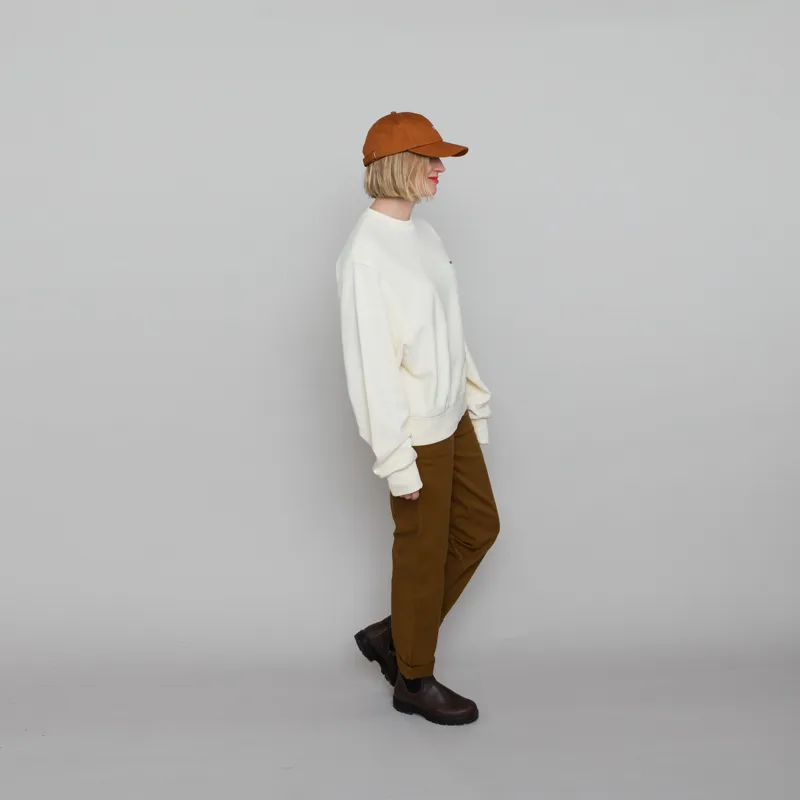 Carhartt WIP Womens American Script Sweat Natural-3