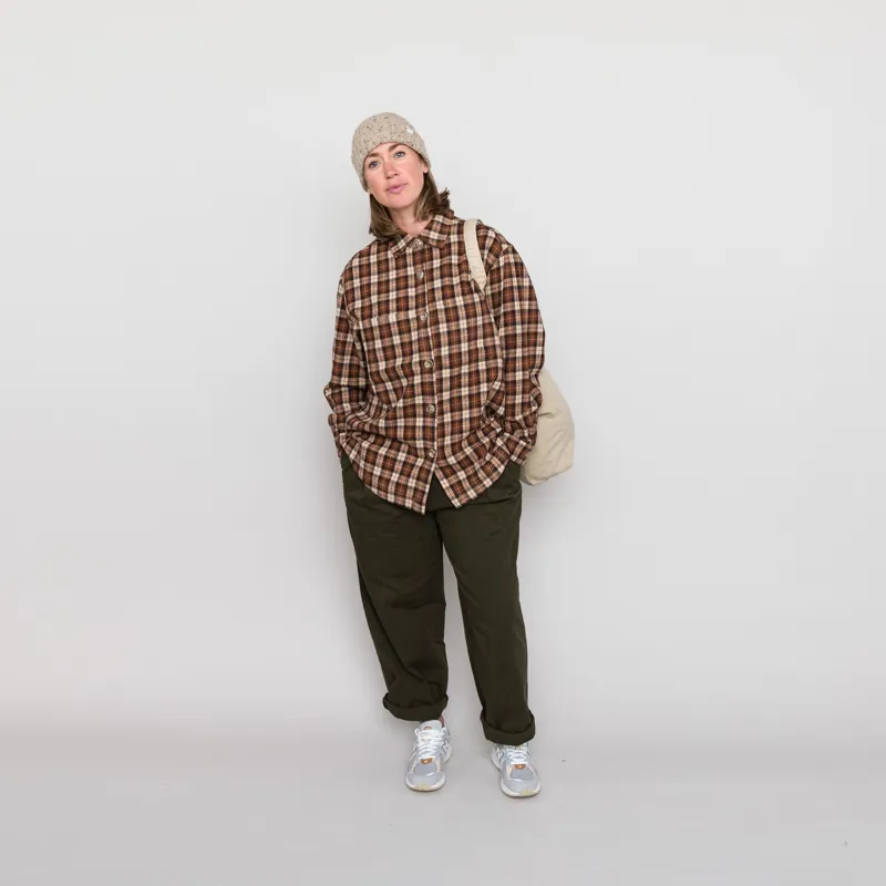 Rhythm Womens Mammoth Shacket Sundown-1