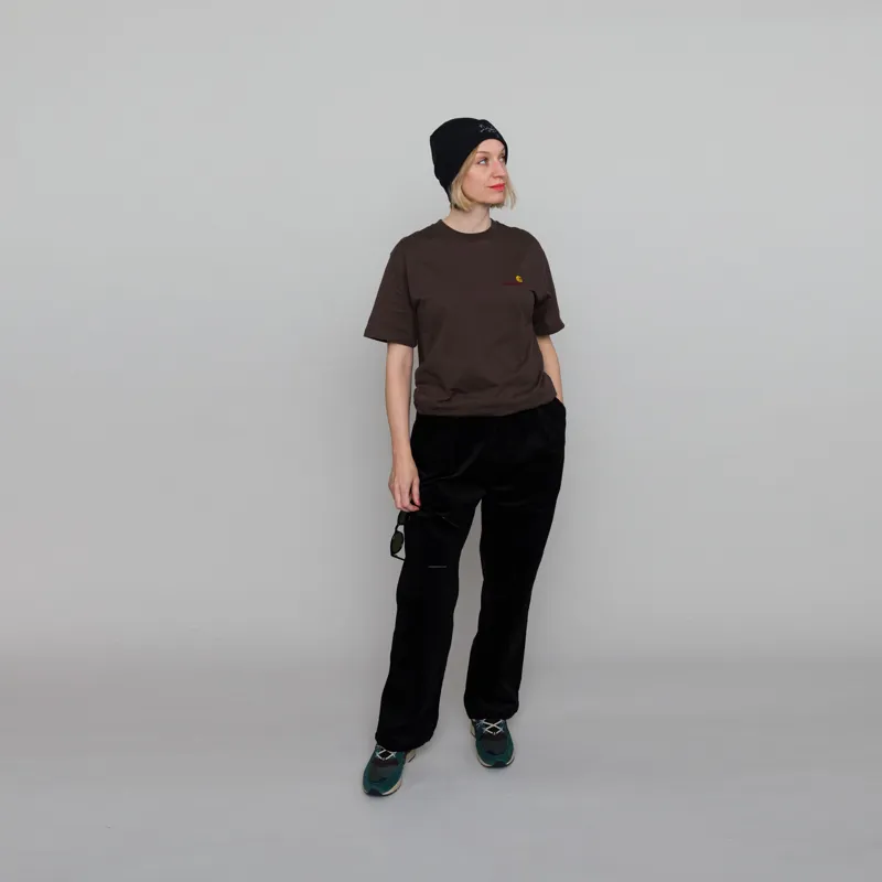 Carhartt WIP Womens American Script T Shirt Buckeye-2