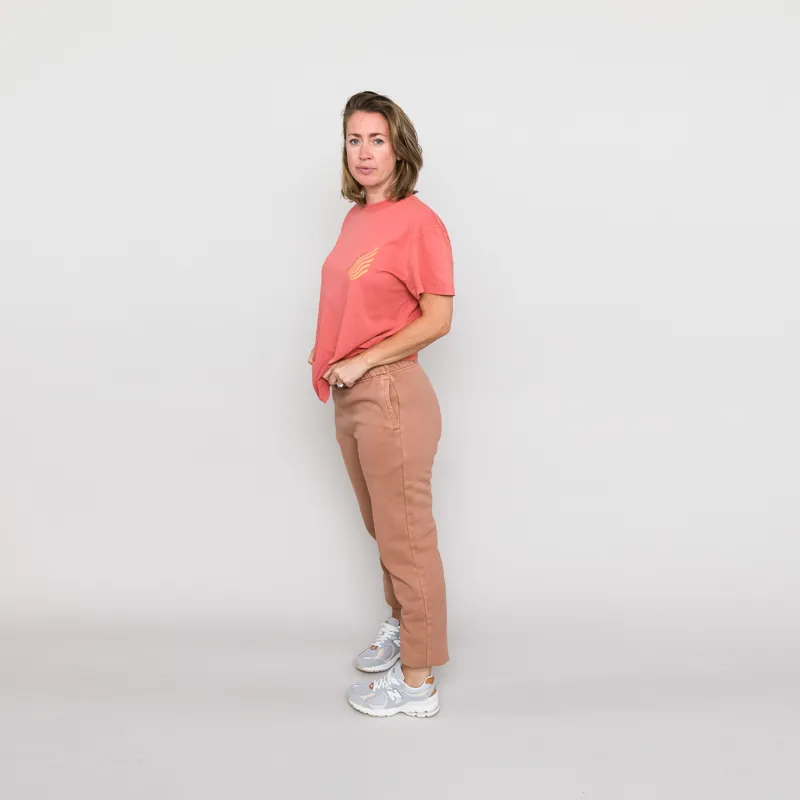 Rhythm Womens New Day Band T Shirt Chilli-1