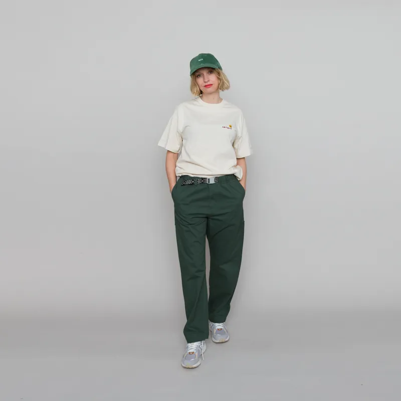 Carhartt WIP Womens American Script T Shirt Natural-2