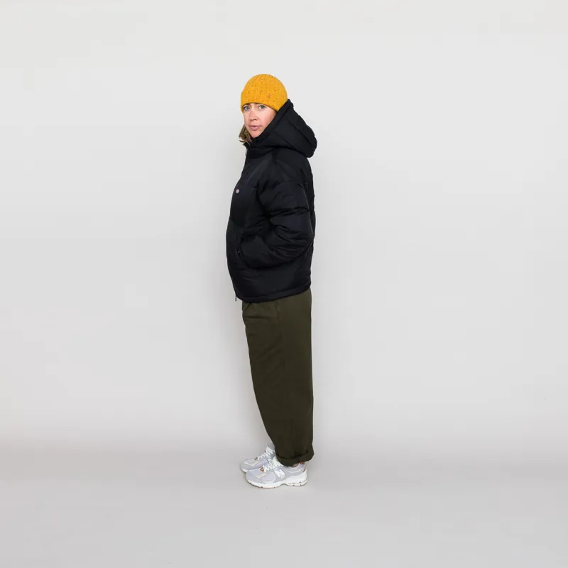 Dickies Womens Alatna Oversized Puffer Jacket Black-2