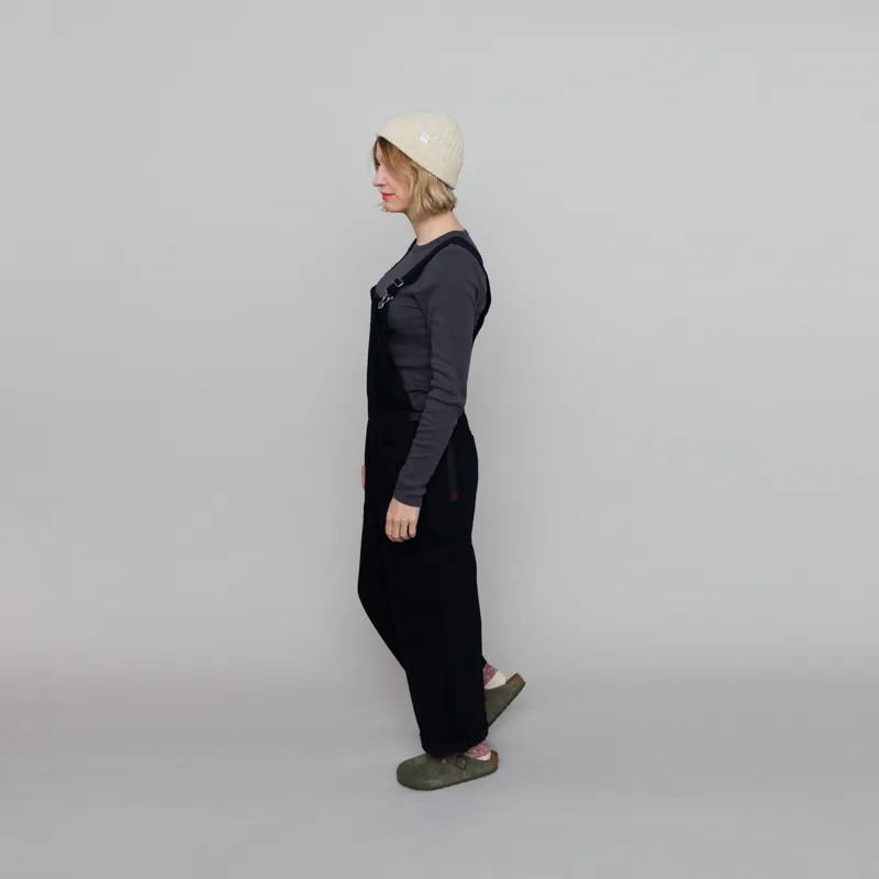 Gramicci Womens Denim Rock Slide Overalls True Black-6