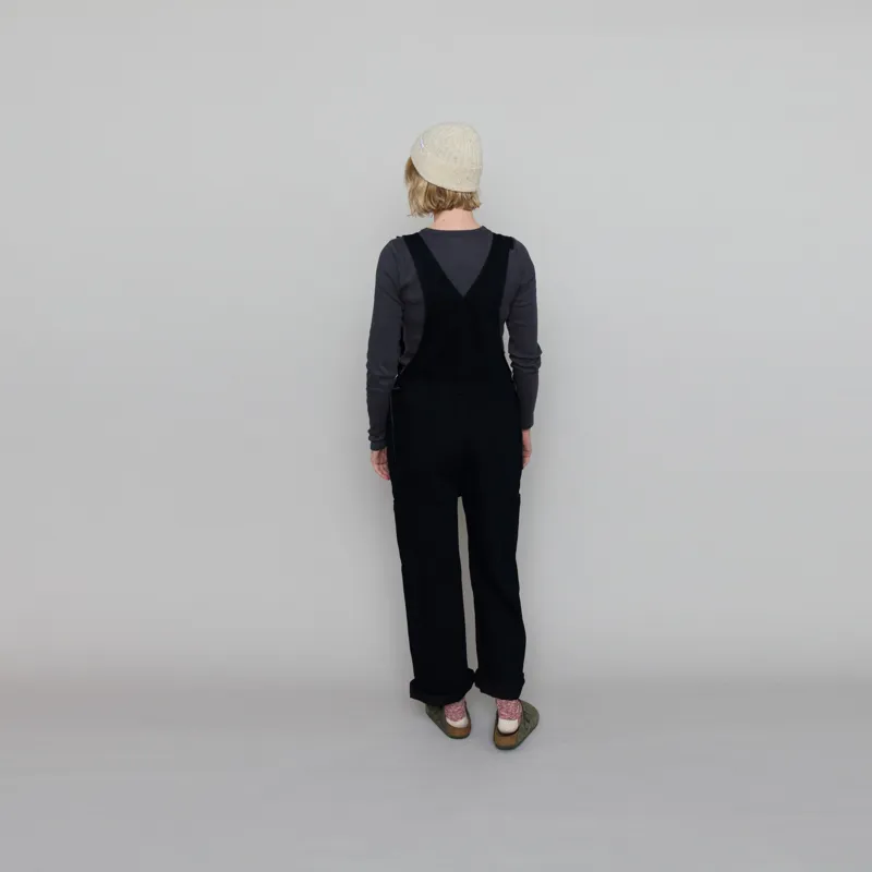 Gramicci Womens Denim Rock Slide Overalls True Black-5