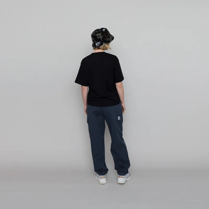 Carhartt WIP Womens American Script T Shirt Black-3