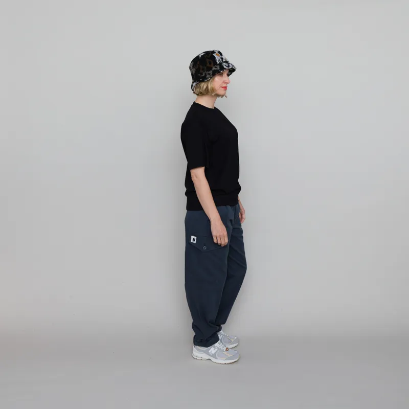 Carhartt WIP Womens American Script T Shirt Black-2