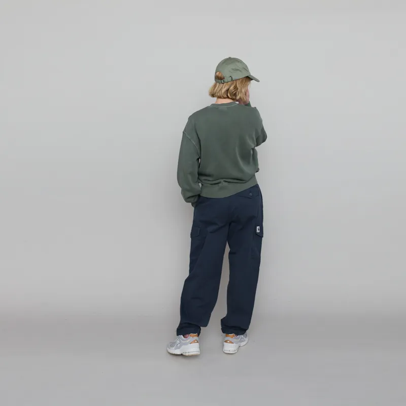 Carhartt WIP Womens Nelson Sweatshirt Smoke Green-4