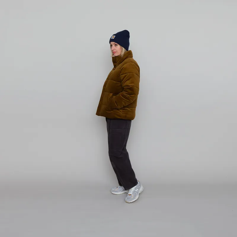 Carhartt WIP Womens Layton Down Jacket Deep H Brown-4