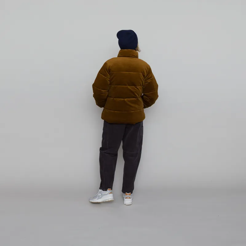 Carhartt WIP Womens Layton Down Jacket Deep H Brown-5